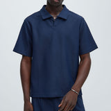 Camisa Polo Turner Short Sleeve - Azul Marino