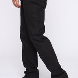 Pantalón De Mezclilla Mike Straight - Negro