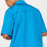 Camisa Lose You Every Time Cropped Short Sleeve - Azul