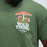 Camisa De Manga Corta Wild Thing Trip - Verde Salvia