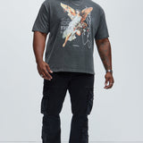 Camisa De Manga Corta Sainthood 199X - Negro