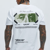 Camisa De Manga Corta A Dollar And A Dream - Blanco