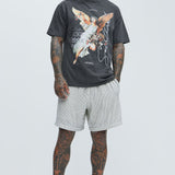 Camisa De Manga Corta Sainthood 199X - Negro