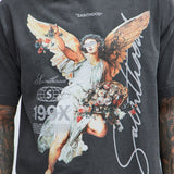 Camisa De Manga Corta Sainthood 199X - Negro