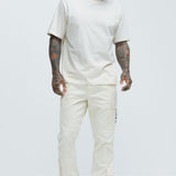 Pantalón Nikko Slim Flare - Crema