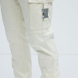 Pantalón Nikko Slim Flare - Crema