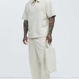 Camisa Polo Turner Short Sleeve - Crema