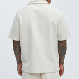 Camisa Polo Turner Short Sleeve - Crema