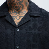 Camisa Link Textured - Negro