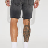 Shorts de mezclilla Cornell Slim - Lavado negro