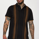 Camisa Polo Pharaoh Bustdown - Negro