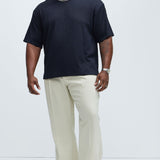 Camiseta Rope Textured Relaxed - Azul Marino