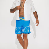 Traje De Ba&#241;o I'm The Goat - Azul