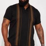 Camisa Polo Pharaoh Bustdown - Negro