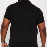 Camisa Polo Pharaoh Bustdown - Negro