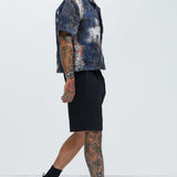Camisa Galaxy Tapestry - Azul/Combinado