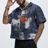 Camisa Galaxy Tapestry - Azul/Combinado