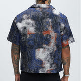 Camisa Galaxy Tapestry - Azul/Combinado