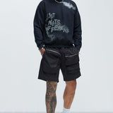 Sudadera Just Hits Different - Negro