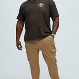 Pantalones Tipo Cargo Kyle - Caqui