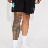 Shorts Art And Design Dept - Negro