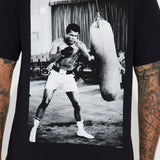 Camisa De Manga Corta Ali Jab Cross - Negro