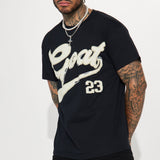 Camisa De Manga Corta Baseball Goat - Negro