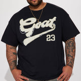 Camisa De Manga Corta Baseball Goat - Negro