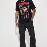 Camisa De Manga Corta Muhammad Ali Rumble - Negro