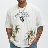Camisa De Manga Corta Lost Angeles Paradise - Hueso
