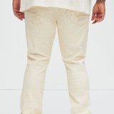 Pantalón Apilado De Pierna Ancha No Trace Just Lace - Hueso