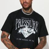 Camisa De Manga Corta Embrace The Pressure - Negro