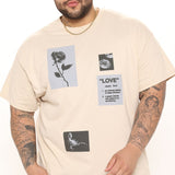 Camisa De Manga Corta Love And Hate - Arena