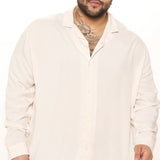 Camisa Dawson de botones - Blanco roto