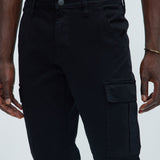 Pantalones Tipo Cargo Kyle - Negro
