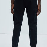 Pantalones Tipo Cargo Kyle - Negro