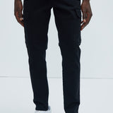 Pantalones Tipo Cargo Kyle - Negro