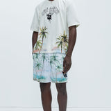 Camisa De Manga Corta Lost Angeles Paradise - Hueso