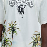 Camisa De Manga Corta Lost Angeles Paradise - Hueso