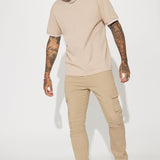 Camisa De Manga Corta Pharaoh - Gris Pardo