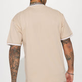 Camisa De Manga Corta Pharaoh - Gris Pardo