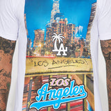 Camisa De Manga Corta LA LA LA - Blanco