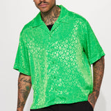 Abotonado Feel The Gleam Short Sleeve - Verde