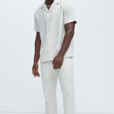 Camisa Bahamas Linen - Avena