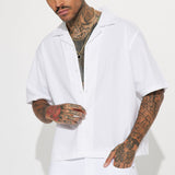 Camisa Ryland Relaxed Cuban - Blanco