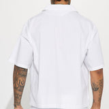 Camisa Ryland Relaxed Cuban - Blanco
