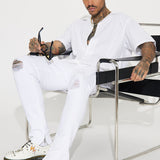 Camisa Ryland Relaxed Cuban - Blanco