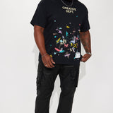 Camisa De Manga Corta Creative Dept - Negro