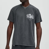 Camisa De Manga Corta Heart Of A King - Negro