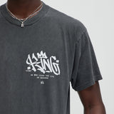 Camisa De Manga Corta Heart Of A King - Negro